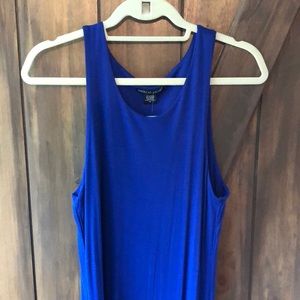 American Dream NWT Royal Blue t shirt dress